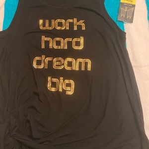 Black workout coverup